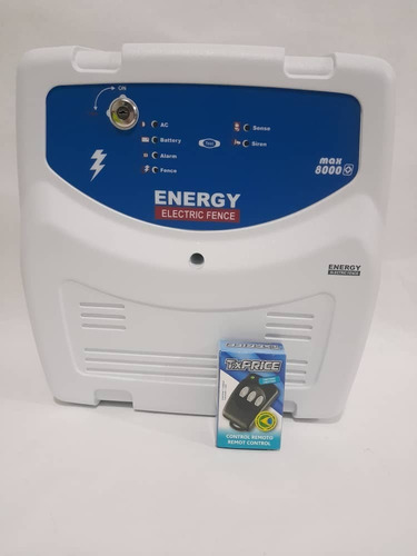 Energizador Energy Modelo Max8000 Con Control Para 3000mts