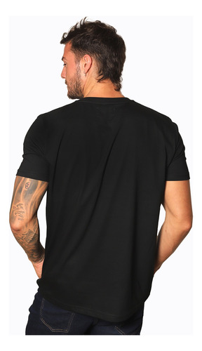 Remera Estampa Letras Chinas Alg 100% Ghy Polo Club