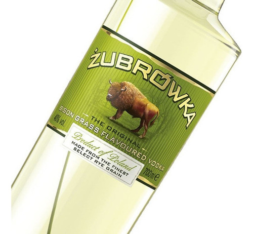 Vodka Zubrowka Bison Grass Vodka, 40° 750cc