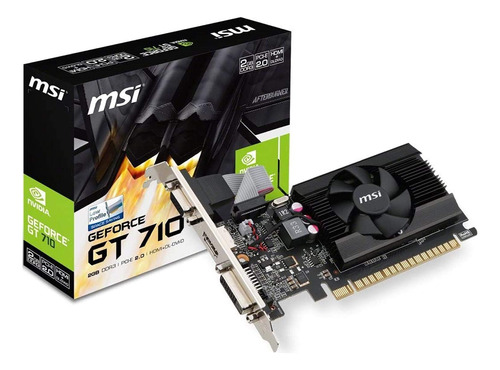 Gaming Geforce Gt 710 2gb Gdrr3 Hdcp De 64 Bits Compati...