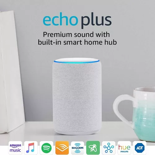 Echo Plus 2nd Gen Smart Home Hub C/ Alexa - White