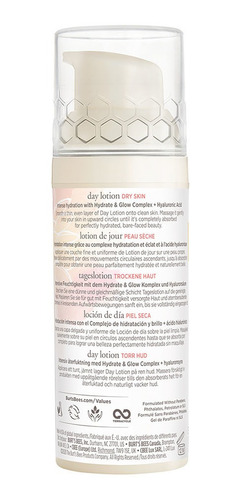 Imagen 2 de 3 de Crema Facial De Día Burt's Bees Truly Glowing 51 Gr