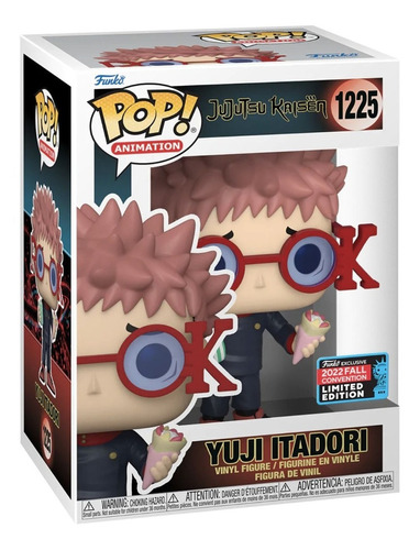 Funko Pop Jujutsu Kaisen - Yuji Itadori Nycc 2022 #1225