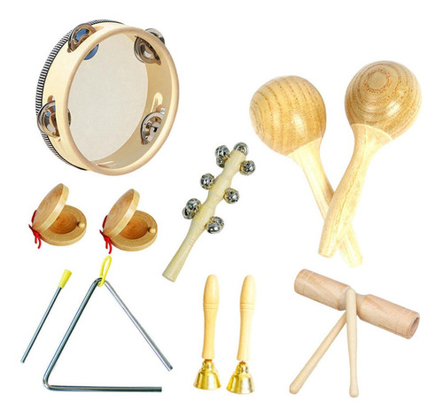 Juego De Juguetes De Instrumentos Musicales 7 Piezas, 684 Kg