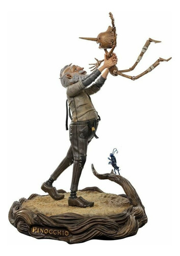 Gepeto & Pinocchio Versão Regular 1/10 Pinocchio Iron Studio