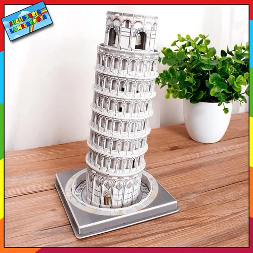 Rompecabezas Cubicfun Puzzle 3d 27 Piezas Torre De Pisa C