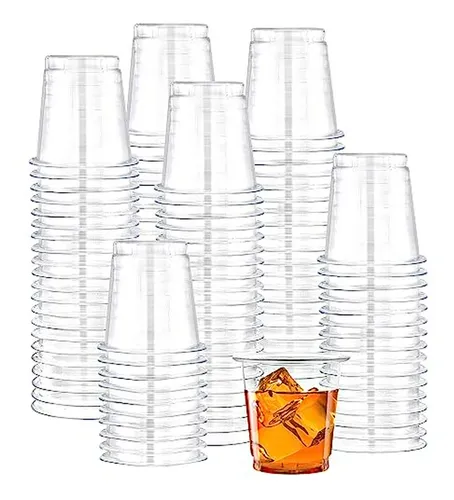 Vasos Desechables De 2 Oz - Pack 100 | Para Shots De Vodka,