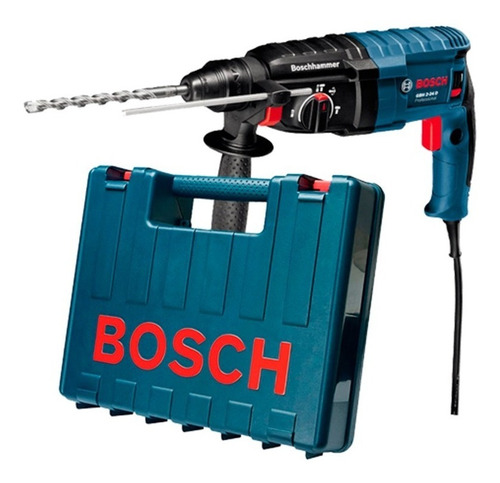 Rotomartillo Bosch Sds Plus 800w 24mm Demoledor Gbh-2-24 D