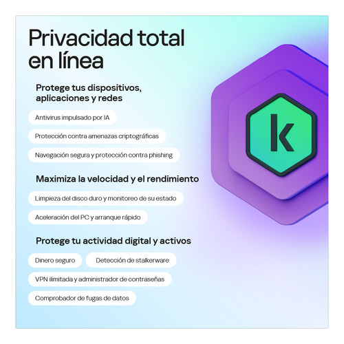 Antivirus Kaspersky Plus 3 Dispositivos Por 1 Año