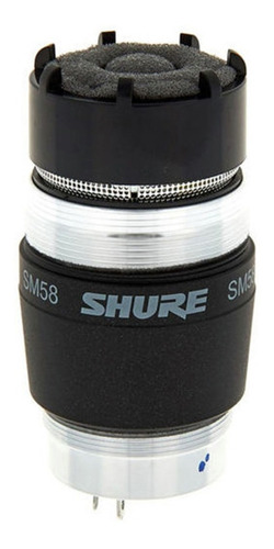 Capsula De Microfono Reemplazo Shure R59 Sm58 Repuesto C Color Negro