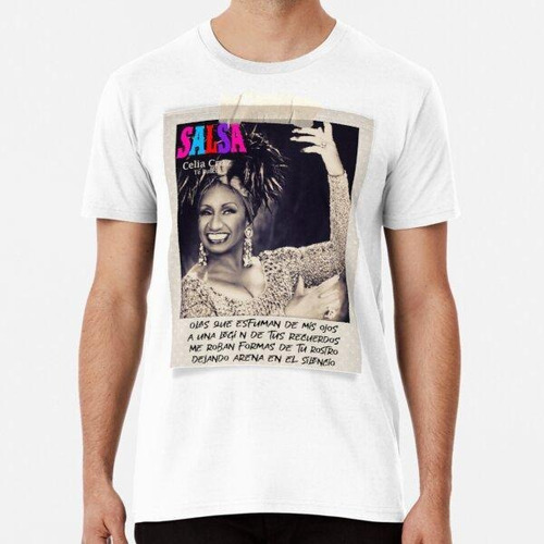 Remera Foto De Celia Cruz Te Busco Algodon Premium