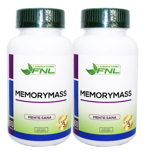 2 X Fnl Memory Mass Aumente Su Concentracion Y Memoria Sabor Neutro