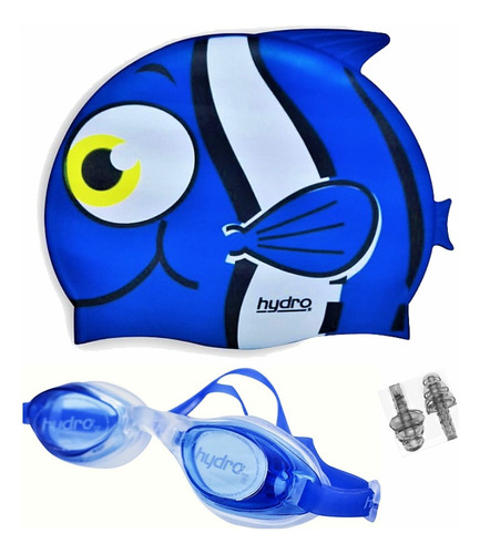 Antiparras Natación Junior + Gorra + Tapones | Favio Sport