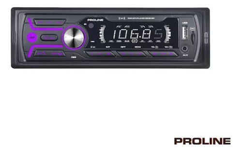 Radio de auto Proline PL-905BT con USB, bluetooth y lector de tarjeta SD