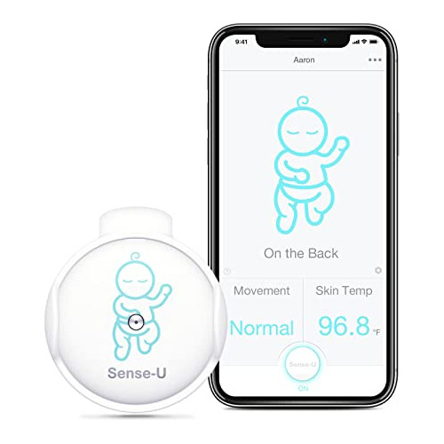 (nuevo Modelo 2021) Baby Monitor Con Sensores De Temperatura