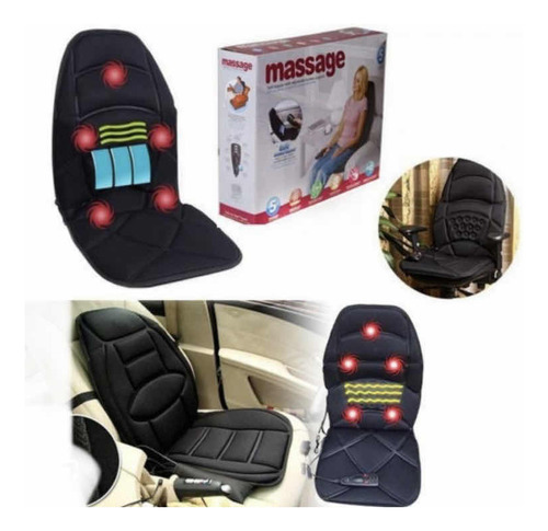 Silla De Masaje Electrica Cuello Espalda Para Coche Oficina