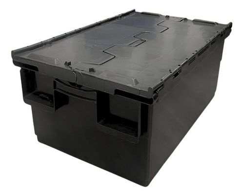 Caja Cajon Con Tapa Plástico Organización Apilable Sufin 