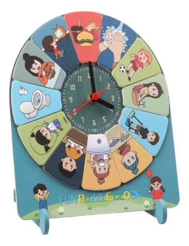 Reloj De Hábitos - Planificador Diario Para Niños Y Niñas