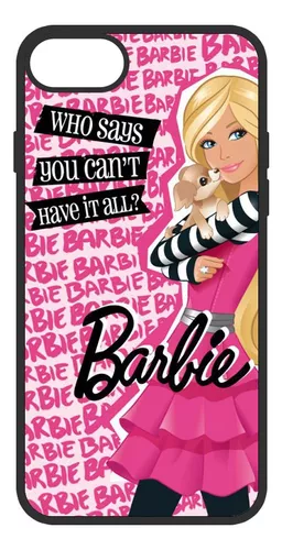 Funda para iPhone 7 Plus Oficial de Mattel Barbie Stickers - Barbie