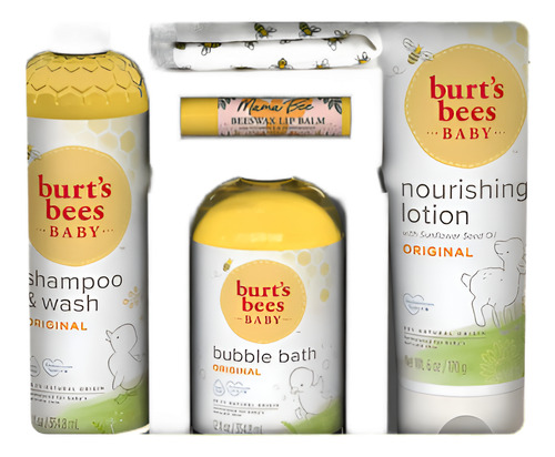 Paquete De Shampoo Y Productos Para El Baño Burt's Bees Baby