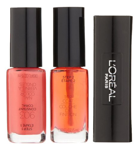 Esmalte De Uñas L'oreal Paris Infallible Constant Coral 10ml
