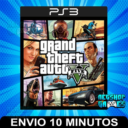 Gta 5 - Grand Theft Auto V - Ps3 Digital - Subtítulo Español