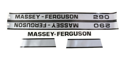 Jogo De Decalque Do Massey Ferguson 290 Advance.   T0243065