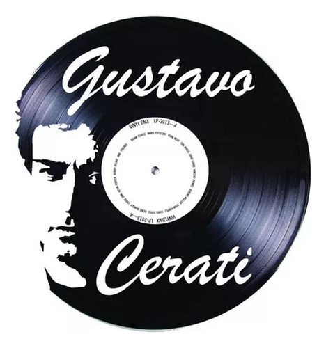 Reloj En Disco De Vinilo Lp / Gustavo Cerati, Soda Stereo