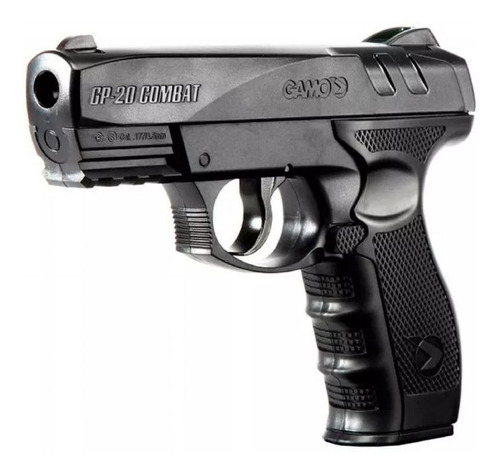 Pistola Co2 Gamo Gp-20 Combat Semiautomatica Calibre 4,5 Mm