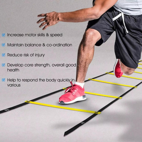 Escalera Coordinacion Deportiva Kit De Entrenamiento