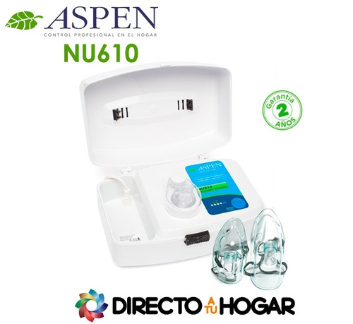 Nebulizador Aspen Nu610 Ultrasonico Regulador De Caudal Cts