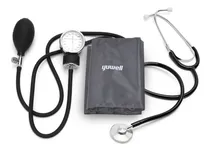 Comprar Toma Presión aneroide + Estetoscopio + Estuche - Topmedic Color Negro Aneroide