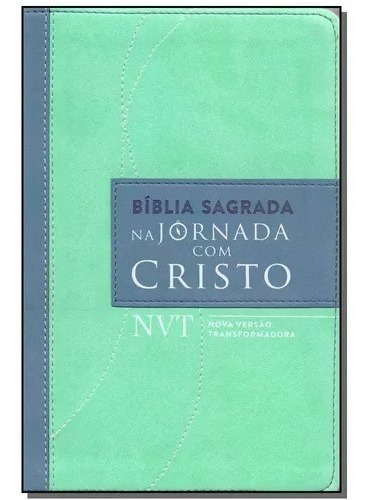 Bíblia Sagrada - Jornada Com Cristo | Nvt | Capa Verde