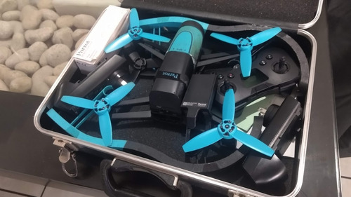 Kit Drone Parrot Bebop Con Cámara Fullhd Blue 