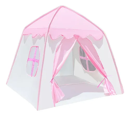 Tienda De Juegos Infantil Luwecf – Casa De Campaña Castillo De 100x100 Cm, Portátil Y Resistente, Para Interior Y Exterior