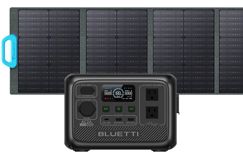 Estación De Energía Portátil Bluetti 204 Wh Con Panel