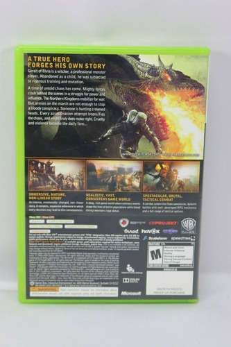 The Witcher 2 Assassins Of Kings Enhanced Edition - Xbox 360 (Usado)