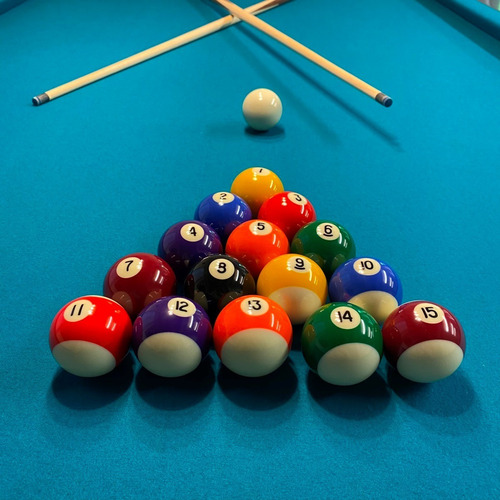 Imagen 3 de 5 de Set De Ruedo O Bolas De Billar Para Pool