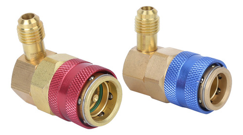 Acoplador R134a De 90 Grados Con Conector Rápido De Aire Aco