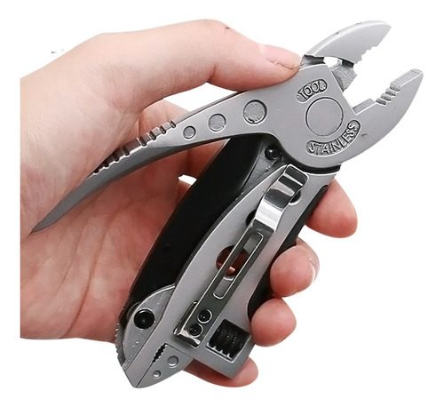 Imagen 8 de 9 de Llave Multiherramienta Alicate Pinza Multifuncion Navaja
