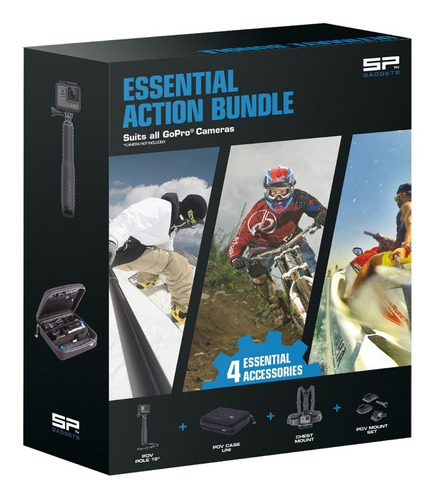 Kit Cámara Aee Silver 4k + Accesorios Ultimate Action Bundle