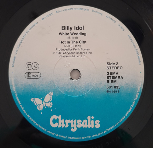 Billy Idol - Dancing With Myself (Usado)