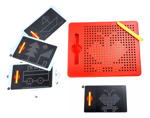 Brinquedo Magpad Desenho Lousa Com Caneta Magica Magnetica