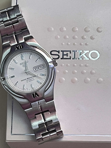 Reloj Seiko®5 Automático 21 Jewels Acero Inox 
