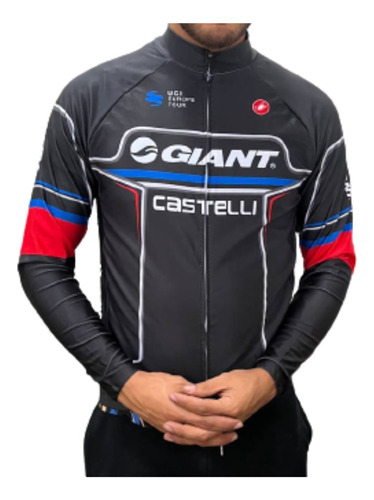 Uniforme Traje Ciclismo Manga Larga Ruta Mtb Castelli Giant