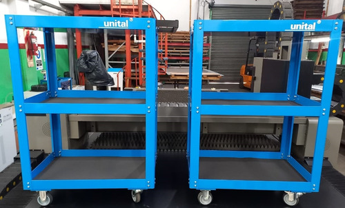 Imagen 9 de 9 de Carro Porta Herramientas Con Ruedas Unital Mod. Ayudante