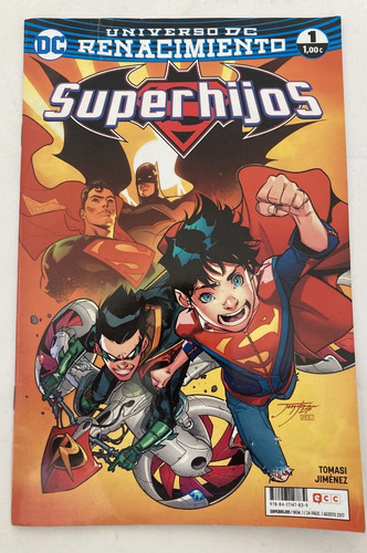 Comic Dc: Universo Dc Renacimiento - Superhijos #1. Editorial Ecc