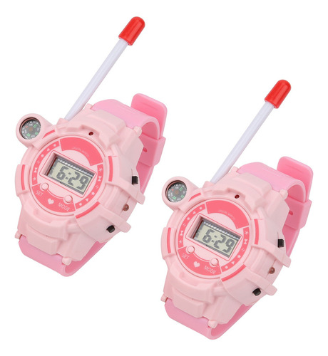 2pcs Walkie Talkies Reloj Niños Reloj Radio Al Aire Libre