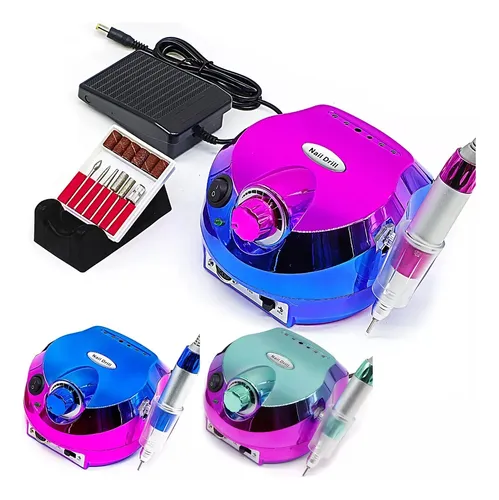 comprar Kit Pulidor Uñas Eléctrico Profesional Manicura Tornasol