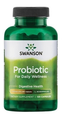 Swanson | Probiotic Daily Wellness I 2 Billioncfu I 120caps